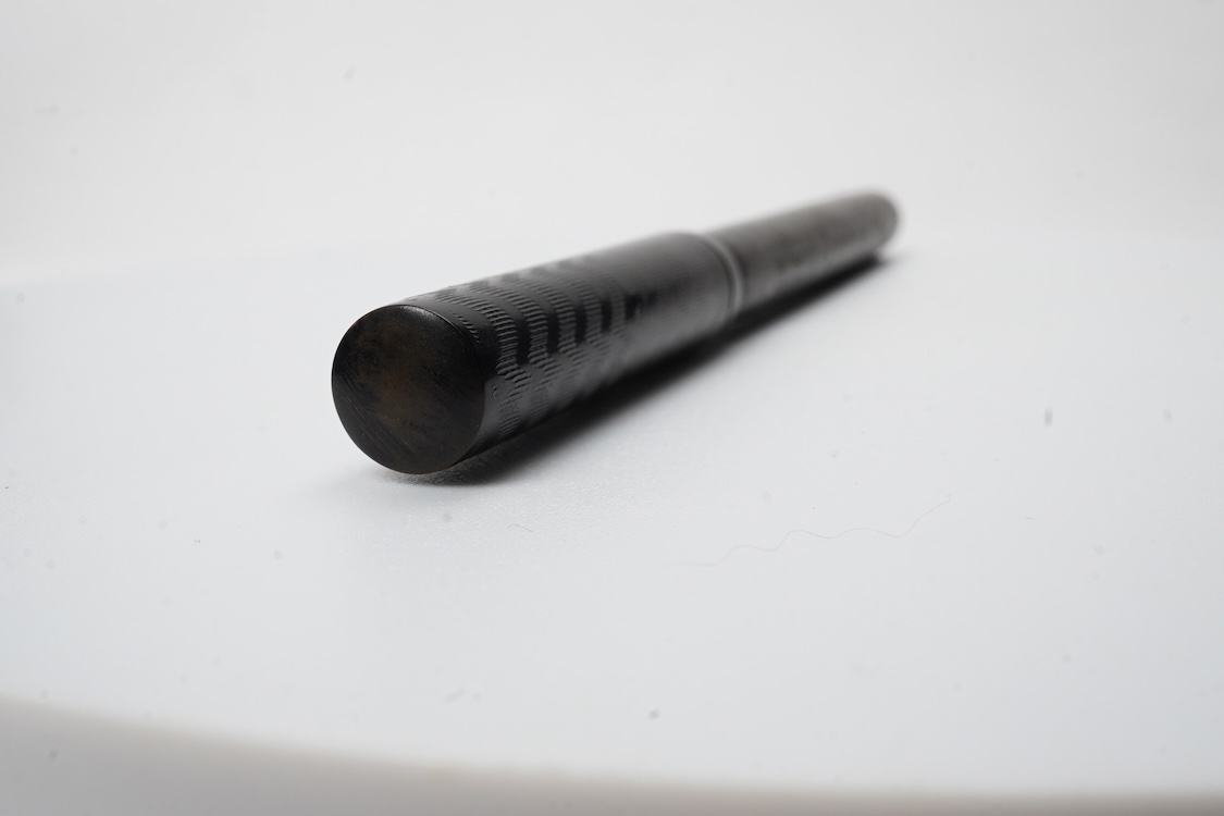 A Waterman BCHR No.12 eye dropper with nickel clip and Waterman 14ct. gold flexible nib